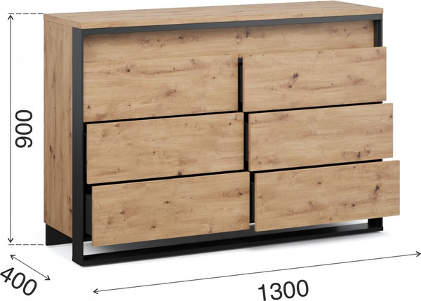 Комод Империал Тринити 6ящ