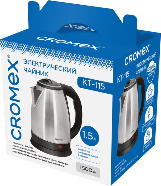 Электрочайник Cromex KT-115 / 452925