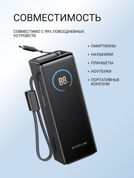 Портативное зарядное устройство EcoFlow Rapid 25k