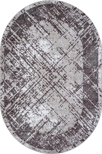 Коврик Merinos Silver F391-OVAL-GRAY - фото