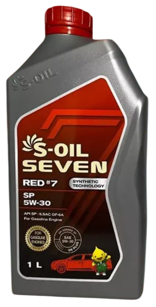Моторное масло S-Oil Seven 7 Red 7 SP 5W30 / E108299 - фото