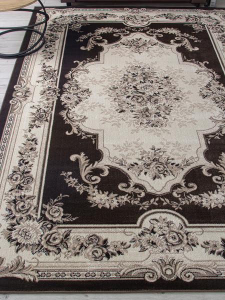 Ковер Merinos Valencia Deluxe 4015-STAN-BROWN