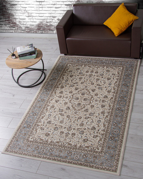 Ковер Merinos Valencia Deluxe F014-STAN-CREAM-L.BLUE