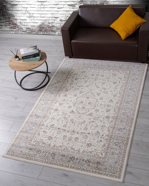 Ковер Merinos Valencia Deluxe F014-STAN-CREAM-L.BLUE