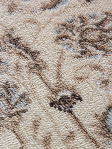 Ковер Merinos Valencia Deluxe F014-OVAL-CREAM-L.BLUE