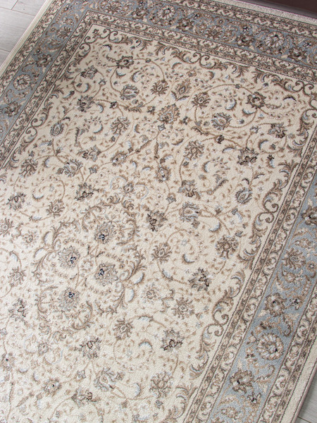 Ковер Merinos Valencia Deluxe F014-STAN-CREAM-L.BLUE