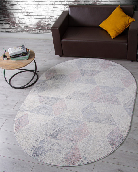 Коврик Merinos Zumma F257-OVAL-PINK