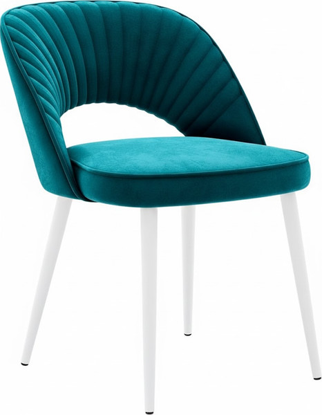 Стул Памир Новара F77 поворотный (синий/белая опора) - фото