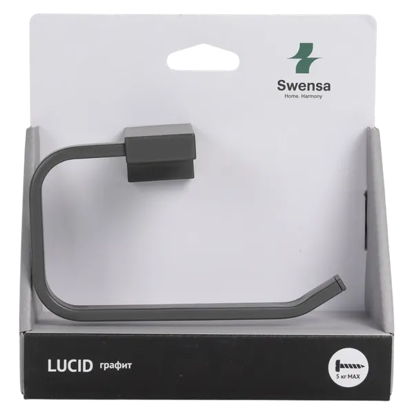 Держатель для туалетной бумаги SWENSA Lucid SWR-5400-05-GRY