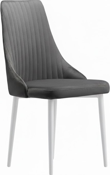 Стул Памир Руссо F84 поворотный (серый/голубой/белая опора) - фото