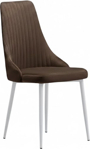 Стул Памир Руссо F33 поворотный (темно-коричневый/белая опора) - фото