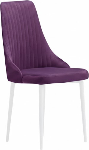 Стул Памир Руссо F68 поворотный (фиолетовый/белая опора) - фото