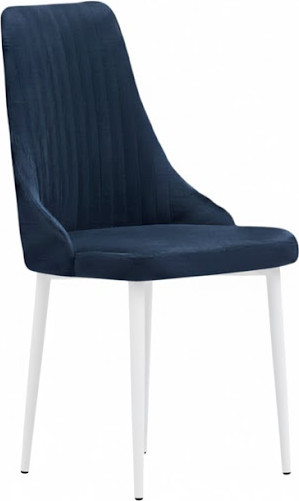 Стул Памир Руссо F78 поворотный (темно-синий/белая опора) - фото