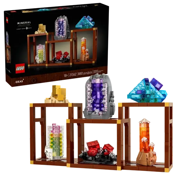 Конструктор Lego Ideas Коллекция минералов 21362