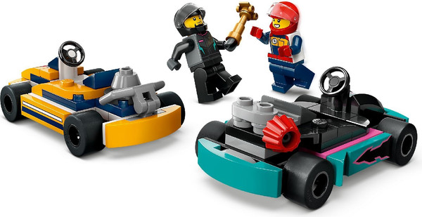 Конструктор Lego City Картинг и гонщики 60400
