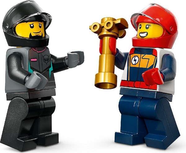 Конструктор Lego City Картинг и гонщики 60400