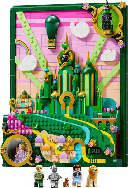 Конструктор Lego Wicked Изображение изумрудного города 75685