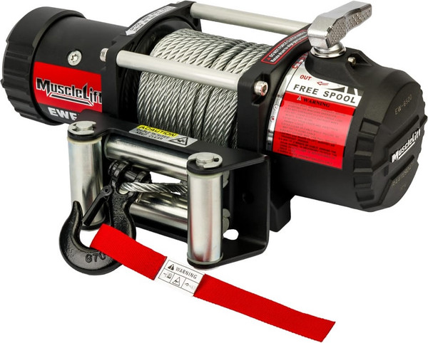 Лебедка электрическая T-MAX MuscleLift EW6500 cо стальным тросом - фото