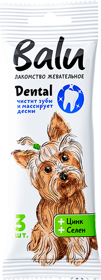 Лакомство для собак BaLu Для малых и средних пород с цинком, селеном - фото