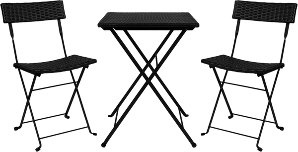 Комплект садовой мебели Nostress FS-020 / 680061 (черный) - фото