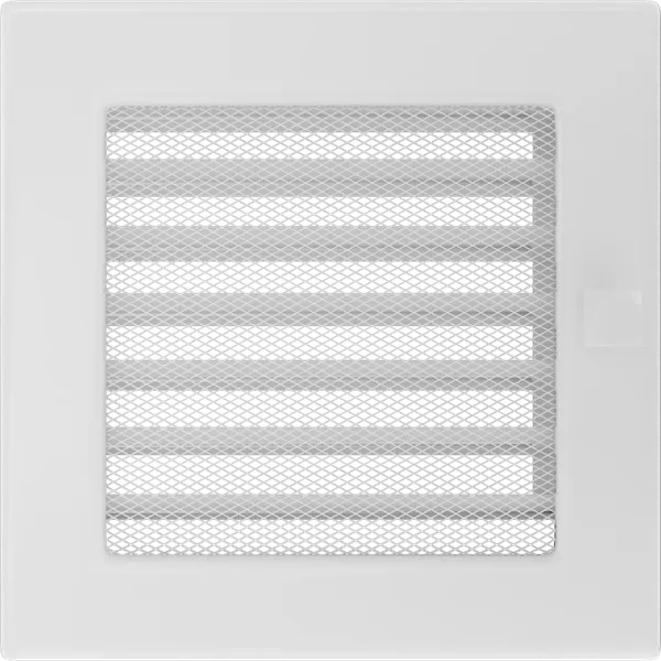 Решетка вентиляционная для камина Kratki С жалюзи BX 17x17 - фото