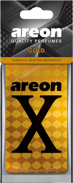 Ароматизатор автомобильный Areon X Stand Gold / ARE-XV23A - фото