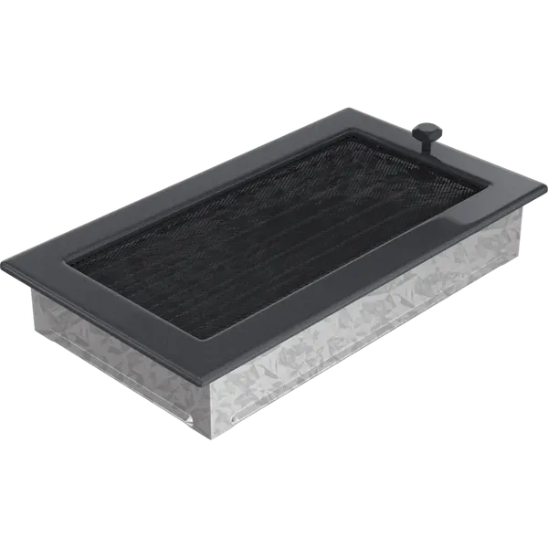 Решетка вентиляционная для камина Kratki С жалюзи GX 17x30