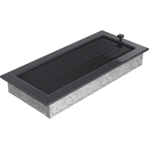 Решетка вентиляционная для камина Kratki С жалюзи GX 17x37