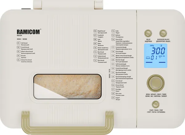 Хлебопечка Ramicom Premium Style RB8200RA9100 / RB8200