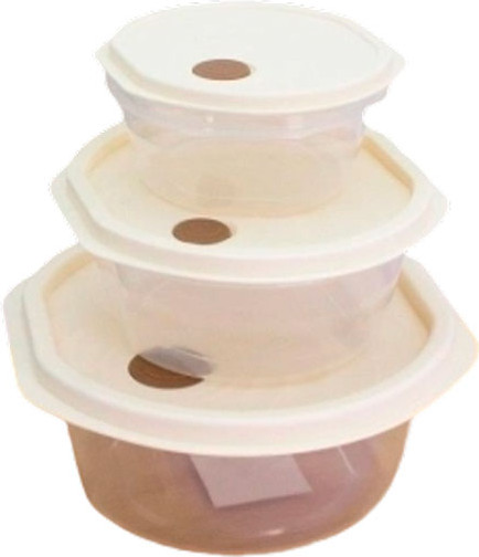 Набор контейнеров ILikeGift Smile time round / 6891-3 - фото