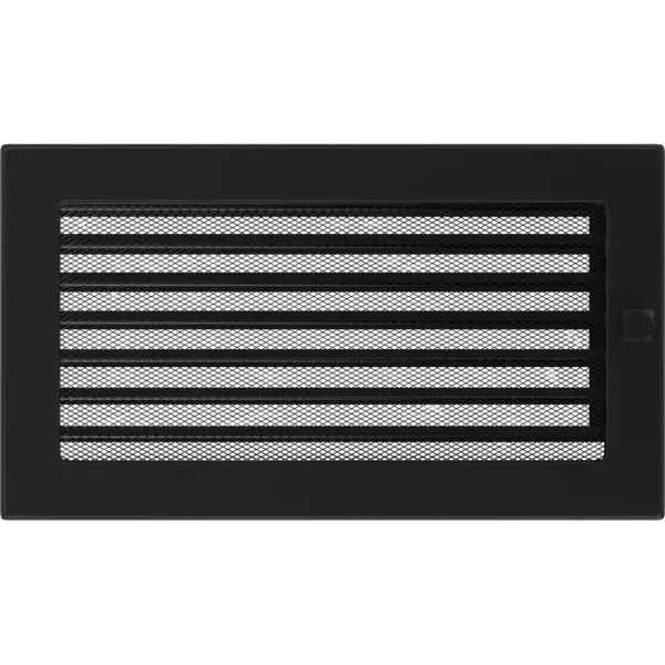 Решетка вентиляционная для камина Kratki С жалюзи CX 17х30 - фото