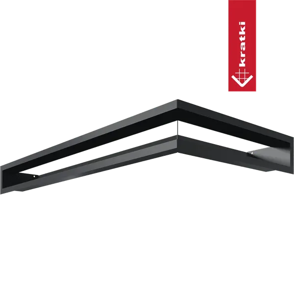 Решетка вентиляционная для камина Kratki Luft Nl G 800x400x90