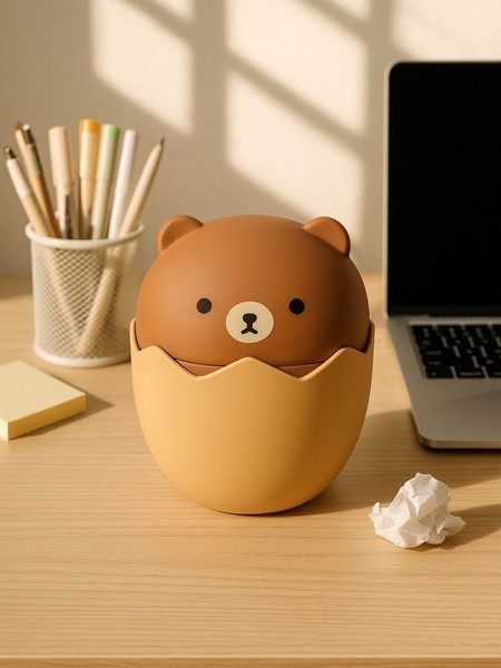 Мусорное ведро ILikeGift Lovely bear / 6438 - фото