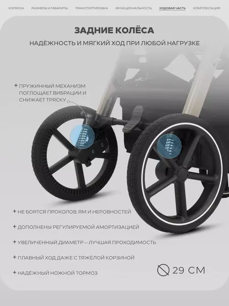 Детская прогулочная коляска Rant Caspia soft / RA100