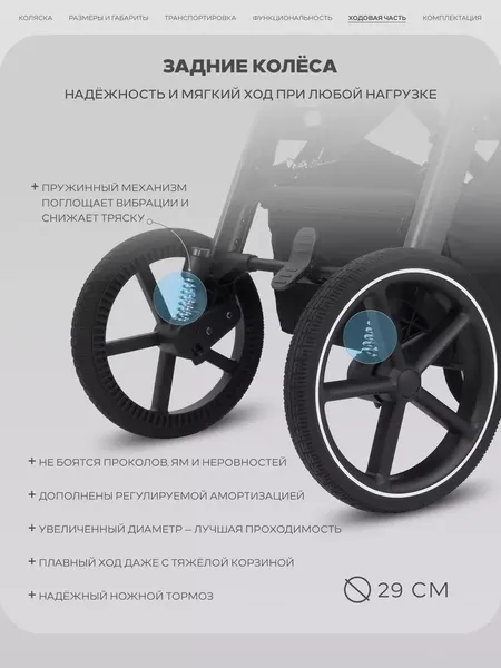 Детская прогулочная коляска Rant Caspia soft / RA100