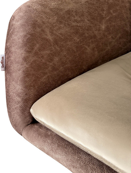 Стул Sheffilton SHT-ST43-2/S195 (какао/ванильный крем/черный)