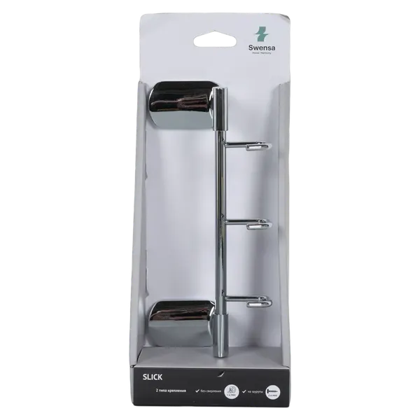 Планка для крючков SWENSA Slick SWR-5600-10