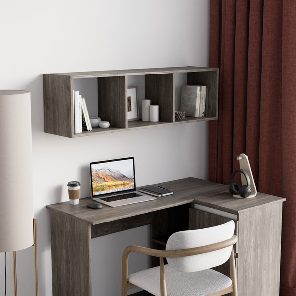 Полка-ячейка Кортекс-мебель Бинго 120x35 