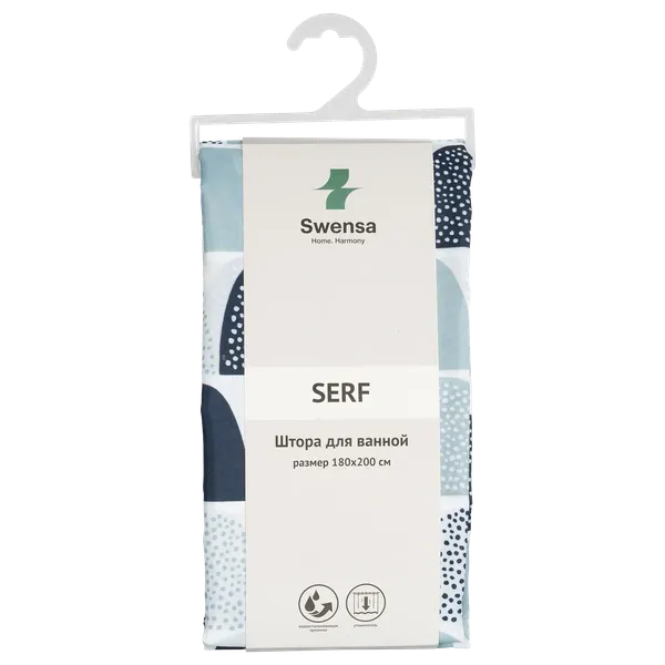 Шторка-занавеска для ванны SWENSA Serf SWC-95-31