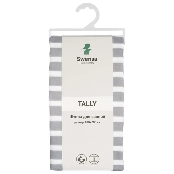Шторка-занавеска для ванны SWENSA Tally SWC-95-30