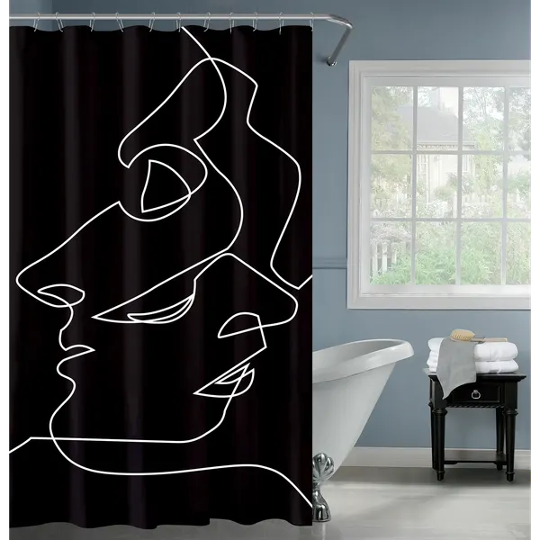 Шторка-занавеска для ванны SWENSA Soul SWC-95-53