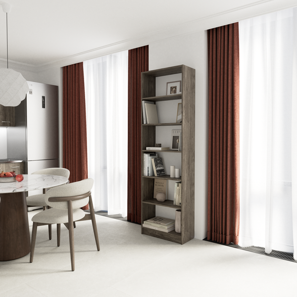 Стеллаж Кортекс-мебель Бинго 60x202