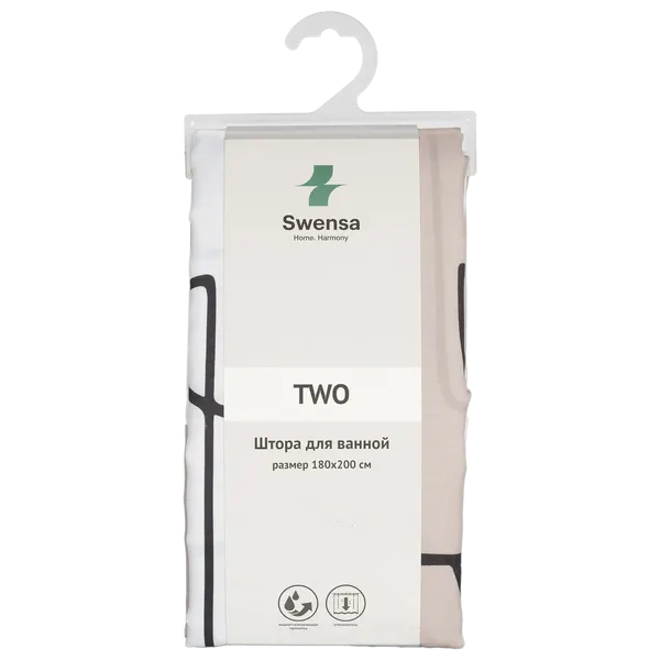 Шторка-занавеска для ванны SWENSA Two SWC-95-56