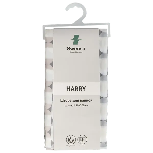 Шторка-занавеска для ванны SWENSA Harry SWC-95-37