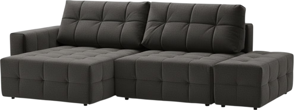 Диван угловой VELUNA Энзо PM1L-O-KR-PUF левый - фото