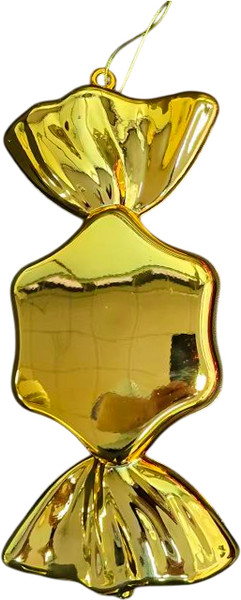 Елочная игрушка GreenTerra Конфета Карамель 30см / 202517А - фото