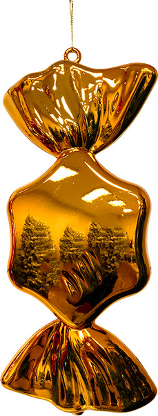 Елочная игрушка GreenTerra Конфета Карамель 30см / 202517А