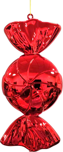 Елочная игрушка GreenTerra Конфета Карамель 30см / 202517 - фото