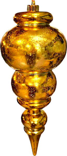 Елочная игрушка GreenTerra Сосулька 35см / 202509 - фото