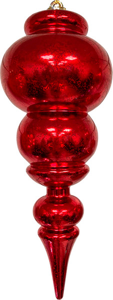 Елочная игрушка GreenTerra Сосулька 35см / 202509А - фото